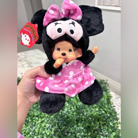 Other - Plush Minnie Mouse Monchhichi